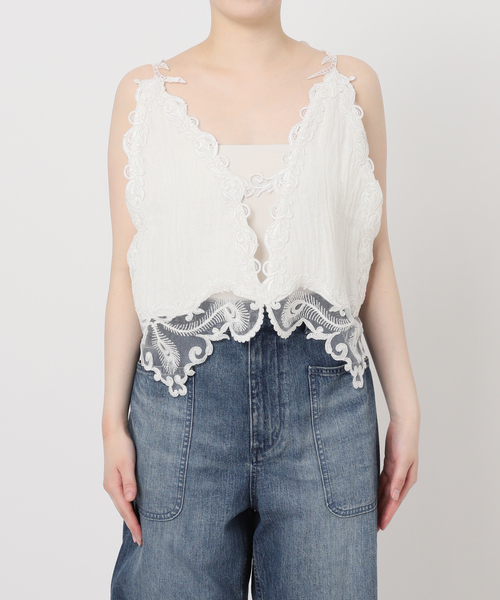 journal standard L'essage（ジャーナルスタンダードレサージュ）の「《追加》【MAURIZIO MYKONOS/マウリツィオ ミコノス】 TOP：ブラウス（シャツ/ブラウス・レディース・ブラック/ホワイト・MEDIUM）」の22枚目の写真