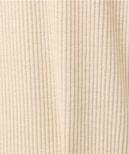 Chico(チコ)の「【who's who Chico】テレコVネック紐付ワンピース(ワンピース・レディース・アイボリー/ピンクベージュ/ライトグレー・FREE)」の7枚目の写真