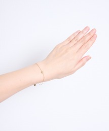 Zoule（ゾーラ）の「Zoule ゾーラ：STAINLESS ステンレスシリーズ　Happy motif　Stainless V-22　星　スター　ブレスレット（ブレスレット）」