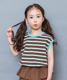 BREEZE | 【WEB限定】レトロ総柄&ボーダータンクトップ(タンクトップ)