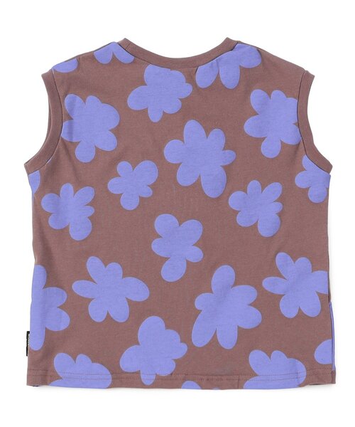 BREEZE（ブリーズ）の「【WEB限定】レトロ総柄&ボーダータンクトップ（タンクトップ・キッズ・ブラック/ブルー/オフホワイト/ターコイズブルー/ブラウン/ピンク/サーモンピンク/チャコール/オレンジ/イエロー・100/110/120/130/140/90）」の15枚目の写真