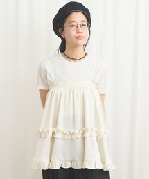 fig Ｌondon | pure satin apron(スカート)