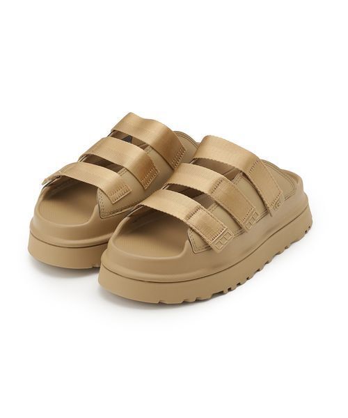 UGG(アグ)の「【UGG】1167430-DND W GOLDENGLOW SLIDE(サンダル・レディース・ベージュ・23/24/22/25)」の2枚目の写真