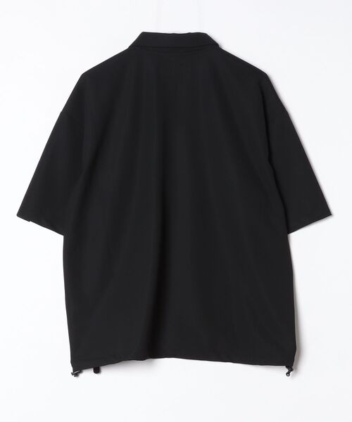 ADAM PATEK(アダムパテック)の「【ADAMPATEK/アダムパテック】ripple looose polo shirt リップルルーズポロシャツ(ポロシャツ・メンズ・グレー/ブラック・2/1)」の10枚目の写真