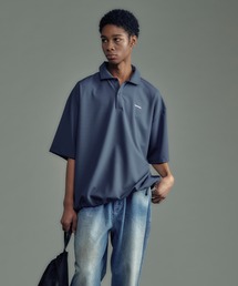 ADAM PATEK | 【ADAMPATEK/アダムパテック】ripple looose polo shirt リップルルーズポロシャツ(ポロシャツ)