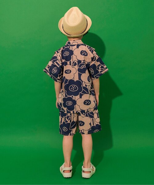 BREEZE(ブリーズ)の「すっぽり着られる BOYS甚平(浴衣・キッズ・ブラック/アイボリー/ブルー/オフホワイト/ブラウン/レッド/ネイビー/オレンジ・80/90/100/110/120/130/140)」の18枚目の写真