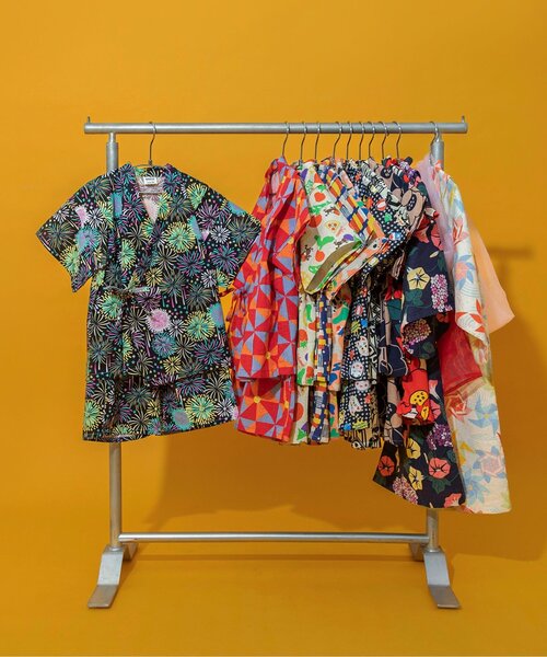 BREEZE(ブリーズ)の「すっぽり着られる BOYS甚平(浴衣・キッズ・ブラック/アイボリー/ブルー/オフホワイト/ブラウン/レッド/ネイビー/オレンジ・80/90/100/110/120/130/140)」の11枚目の写真