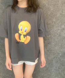 トゥイーティー 半袖Tシャツ