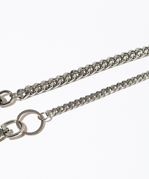 RAGEBLUE（レイジブルー）の「Gradation Silver Wallet Chain/グラデーションウォレットチェーン（ウォレットチェーン・メンズ・シルバー系その他2/シルバー系その他・FREE）」の7枚目の写真