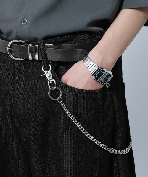 RAGEBLUE（レイジブルー）の「Gradation Silver Wallet Chain/グラデーションウォレットチェーン（ウォレットチェーン・メンズ・シルバー系その他2/シルバー系その他・FREE）」の9枚目の写真