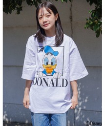 DISNEY / ディズニー / ミッキーマウス /アソート/ リラックスフィット プリント クルーネックTシャツ