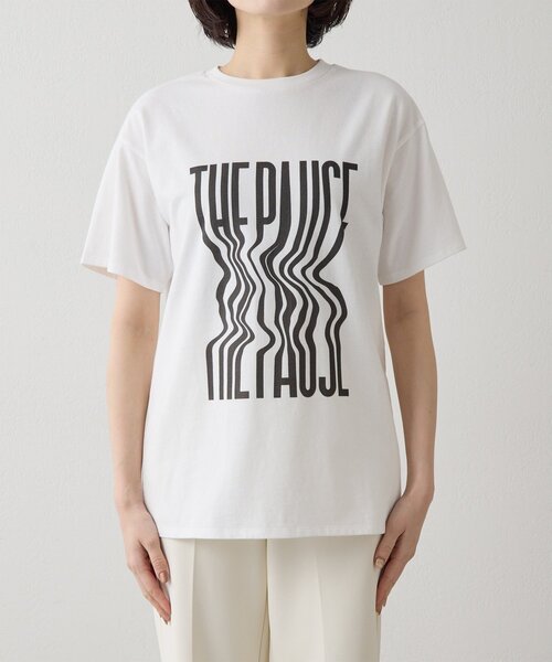THE PAUSE（ザ ポーズ）の「【THE PAUSE】ウィーグルロゴTEE（Tシャツ/カットソー・レディース・オフホワイト/サックスブルー/ベージュ・FREE）」の20枚目の写真