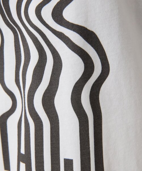 THE PAUSE（ザ ポーズ）の「【THE PAUSE】ウィーグルロゴTEE（Tシャツ/カットソー・レディース・オフホワイト/サックスブルー/ベージュ・FREE）」の7枚目の写真