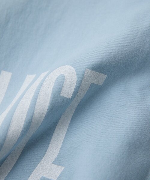 THE PAUSE（ザ ポーズ）の「【THE PAUSE】ウィーグルロゴTEE（Tシャツ/カットソー・レディース・オフホワイト/サックスブルー/ベージュ・FREE）」の9枚目の写真