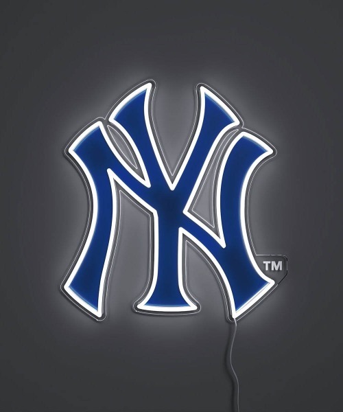 LEDネオンアート/MLB チームロゴ/NYメッツ/NYヤンキース/LAドジャース