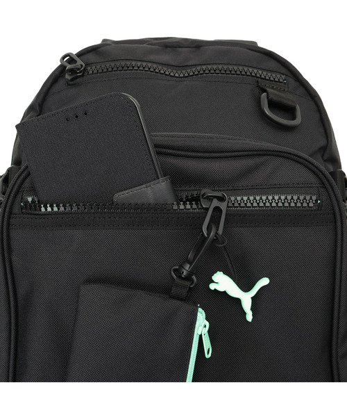 PUMA(プーマ)の「PUMA プーマ ユニセックス カレッジ ウォーター リペレント バックパック 29(バックパック/リュック・メンズ・ブラック・フリー)」の3枚目の写真