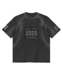 BROWNBREATH | SEAM SPRAYED TEE - CHARCOAL(Tシャツ/カットソー)