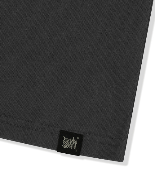 BROWNBREATH(ブラウンブレス)の「SEAM SPRAYED TEE - CHARCOAL(Tシャツ/カットソー・レディース・その他・SMALL/MEDIUM/LARGE/X-LARGE)」の8枚目の写真