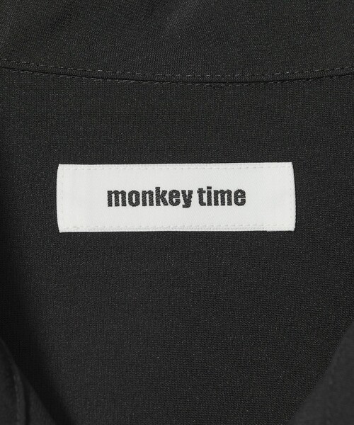 MONKEY TIME(モンキータイム)の「RENU TROシリーズ オープン カラー シャツ -セットアップ対応-(シャツ/ブラウス・メンズ・ブラック/ベージュ/ダークグレー・XL/L/M/S)」の8枚目の写真