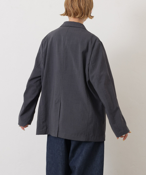 JOURNAL STANDARD LUXE（ジャーナルスタンダード　ラックス）の「トロピカルジャケット（その他アウター・レディース・チャコールグレー/ブラック・FREE）」の21枚目の写真