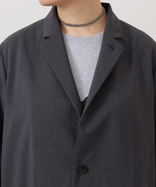 JOURNAL STANDARD LUXE（ジャーナルスタンダード　ラックス）の「トロピカルジャケット（その他アウター・レディース・チャコールグレー/ブラック・FREE）」の16枚目の写真