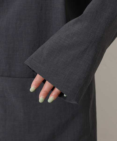 JOURNAL STANDARD LUXE（ジャーナルスタンダード　ラックス）の「トロピカルジャケット（その他アウター・レディース・チャコールグレー/ブラック・FREE）」の12枚目の写真