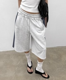 BLACKUP（ブラックアップ）の「[MADE] ウィラノ配色バミューダバンディングパンツ（スウェットパンツ）」