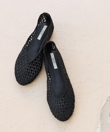 Andemiu | ラウンドメッシュフラットシューズ634249(その他シューズ)