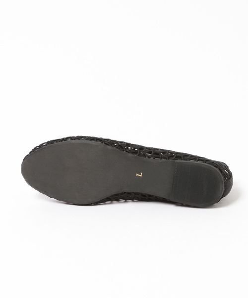 Andemiu（アンデミュウ）の「ラウンドメッシュフラットシューズ634249（その他シューズ・レディース・レッド/アイボリー/ブラック・MEDIUM/SMALL）」の13枚目の写真