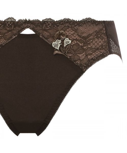 AMOSTYLE BY Triumph(アモスタイルバイトリンプ)の「サニタリー(レギュラー) ヴィーナスエア AMST1544 SAN.Hikini JX(ショーツ・レディース・ダークブラウン/ライトブルー/ライトピンク・L/M)」の7枚目の写真