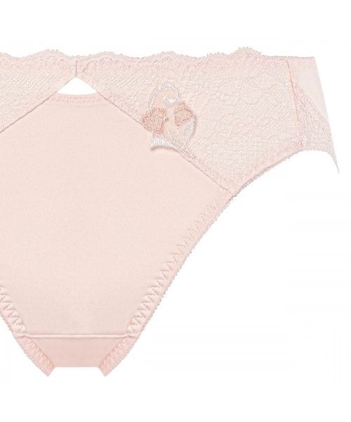 AMOSTYLE BY Triumph(アモスタイルバイトリンプ)の「サニタリー(レギュラー) ヴィーナスエア AMST1544 SAN.Hikini JX(ショーツ・レディース・ダークブラウン/ライトブルー/ライトピンク・L/M)」の13枚目の写真