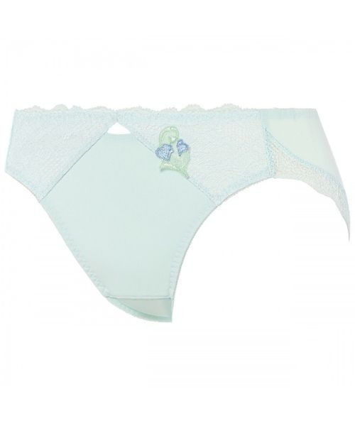 AMOSTYLE BY Triumph(アモスタイルバイトリンプ)の「サニタリー(レギュラー) ヴィーナスエア AMST1544 SAN.Hikini JX(ショーツ・レディース・ダークブラウン/ライトブルー/ライトピンク・L/M)」の15枚目の写真