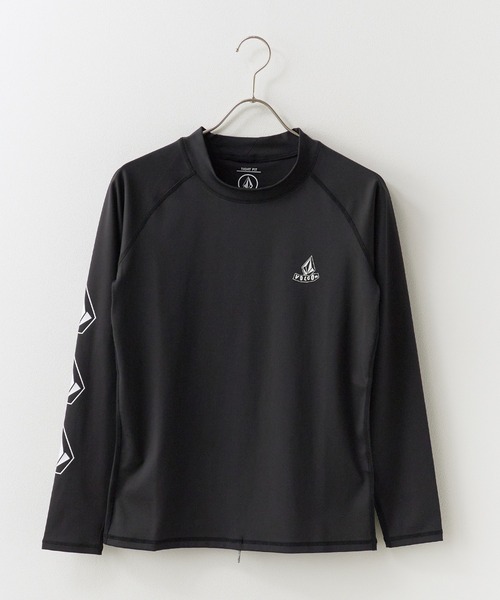 VOLCOM(ボルコム)の「VOLCOM/ボルコム PISTOL STONE LS RASH 長袖ラッシュガード 2026年 夏 夏服(ラッシュガード・メンズ・ホワイト/ブラック・M/L/XL)」の19枚目の写真