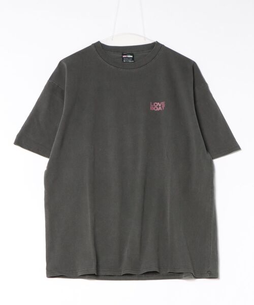 LOVE BOAT(ラブ・ボート)の「LOVEBOAT×コブラ ピグメントTシャツ(Tシャツ/カットソー・レディース・スミクロ/ブラック系その他・M/L)」の6枚目の写真