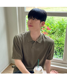 MINDBRIDGE（マインドブリッジ）の「[ON][ストライプまたはベーシック選択]リネンライクカラー半袖ニット - 8色（ニット/セーター）」