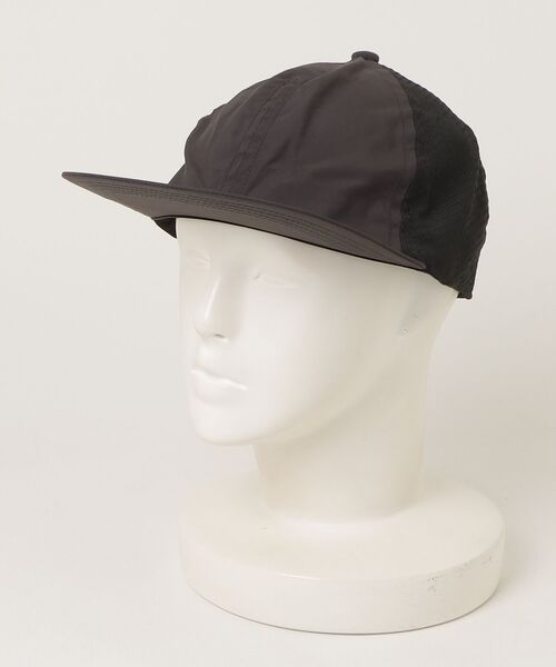 BURLAP OUTFITTER（バーラップアウトフィッター）の「BURLAP OUTFITTER - MESHED 3-PANEL CAP（キャップ・メンズ・オフホワイト/ブラック/グレー系その他・ONE SIZE）」の3枚目の写真