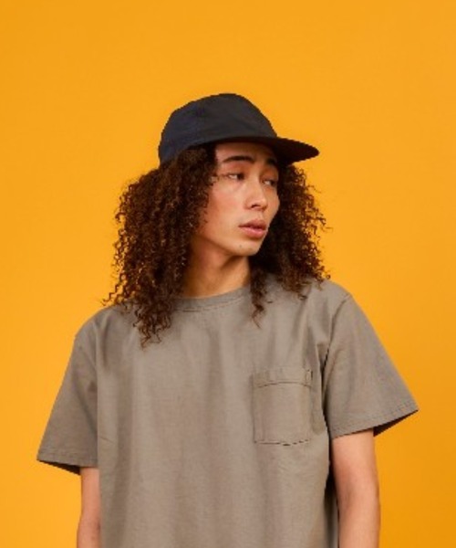 BURLAP OUTFITTER（バーラップアウトフィッター）の「BURLAP OUTFITTER - MESHED 3-PANEL CAP（キャップ・メンズ・オフホワイト/ブラック/グレー系その他・ONE SIZE）」の2枚目の写真