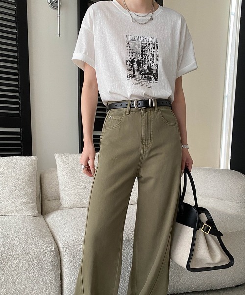 CHUN CHUN NOTES(チュンチュンノーツ)の「26SS/フォト&ボタニカルプリント 半袖Tシャツ(Tシャツ/カットソー・レディース・A/F/E/D/C/B・F)」の10枚目の写真