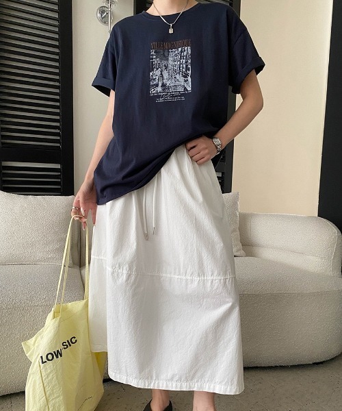 CHUN CHUN NOTES(チュンチュンノーツ)の「26SS/フォト&ボタニカルプリント 半袖Tシャツ(Tシャツ/カットソー・レディース・A/F/E/D/C/B・F)」の15枚目の写真