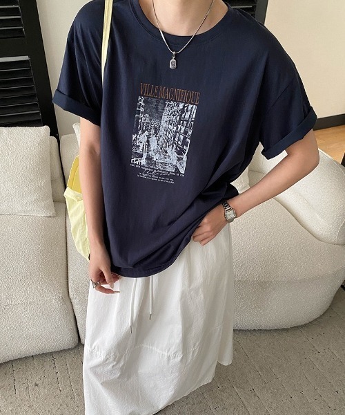 CHUN CHUN NOTES(チュンチュンノーツ)の「26SS/フォト&ボタニカルプリント 半袖Tシャツ(Tシャツ/カットソー・レディース・A/F/E/D/C/B・F)」の16枚目の写真