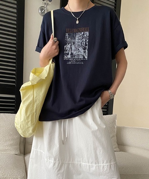 CHUN CHUN NOTES(チュンチュンノーツ)の「26SS/フォト&ボタニカルプリント 半袖Tシャツ(Tシャツ/カットソー・レディース・A/F/E/D/C/B・F)」の17枚目の写真