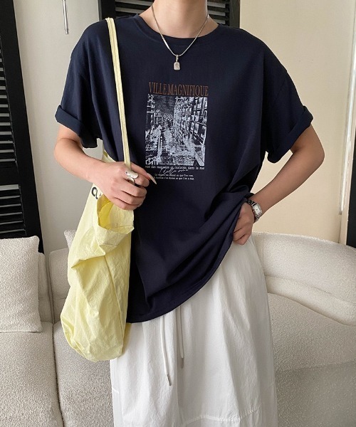 CHUN CHUN NOTES(チュンチュンノーツ)の「26SS/フォト&ボタニカルプリント 半袖Tシャツ(Tシャツ/カットソー・レディース・A/F/E/D/C/B・F)」の18枚目の写真
