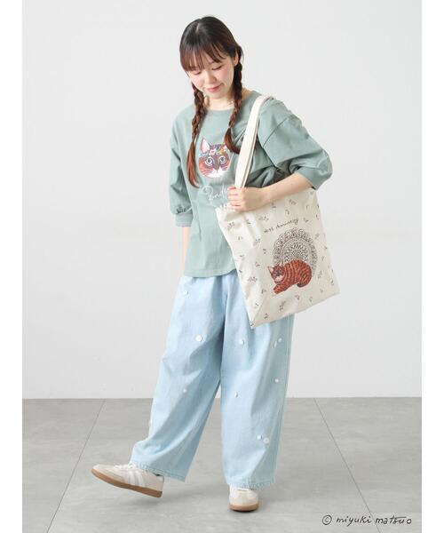 Samansa Mos2（サマンサ モスモス）の「【miyuki matsuo×Samansa Mos2】トートバッグ（ハンドバッグ・レディース・キナリ・F）」の7枚目の写真