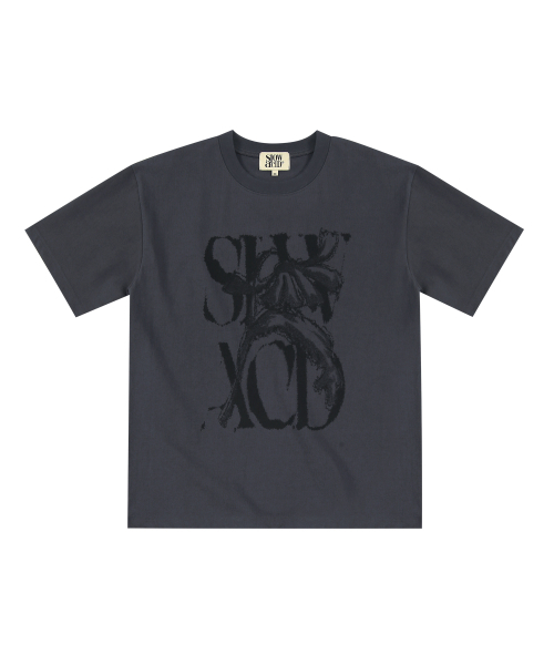 SLOWACID（スローアシッド）の「ラスティロゴ半袖Tシャツ[チャコール]（Tシャツ/カットソー・レディース・その他・LARGE/MEDIUM/SMALL/X-LARGE）」の8枚目の写真