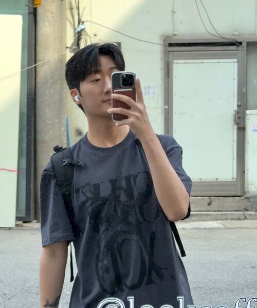 SLOWACID（スローアシッド）の「ラスティロゴ半袖Tシャツ[チャコール]（Tシャツ/カットソー・レディース・その他・LARGE/MEDIUM/SMALL/X-LARGE）」の10枚目の写真