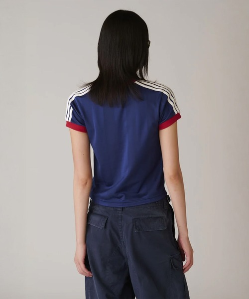 INSCRIRE(アンスクリア)の「Stripe Uniform T-Shirt(Tシャツ/カットソー・レディース・ライトブルー/ネイビー・MEDIUM)」の6枚目の写真
