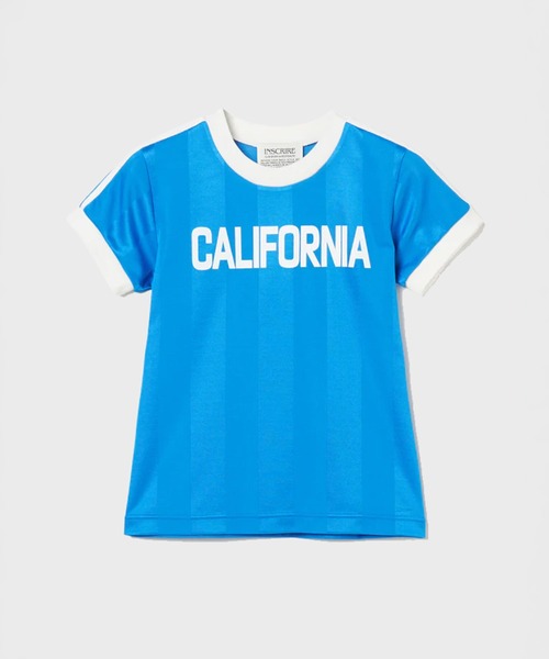 INSCRIRE(アンスクリア)の「Stripe Uniform T-Shirt(Tシャツ/カットソー・レディース・ライトブルー/ネイビー・MEDIUM)」の10枚目の写真