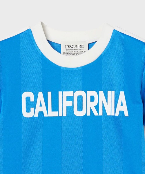 INSCRIRE(アンスクリア)の「Stripe Uniform T-Shirt(Tシャツ/カットソー・レディース・ライトブルー/ネイビー・MEDIUM)」の11枚目の写真