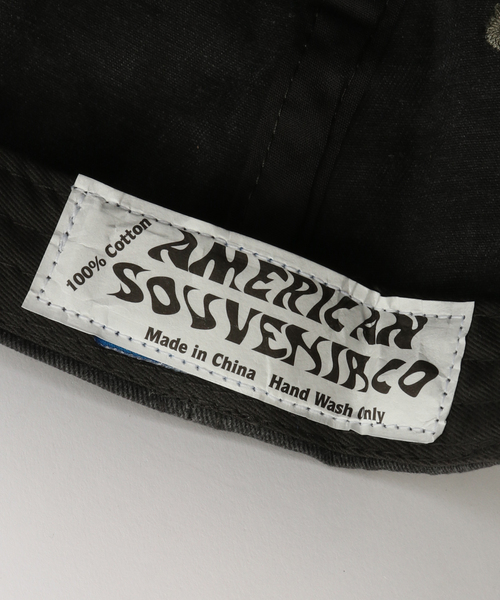 FRAMeWORK(フレームワーク)の「AMERICAN LOCALS SOUVENIR Baseball Cap fr(ブラック)(キャップ・レディース・スミクロ・FREE)」の11枚目の写真