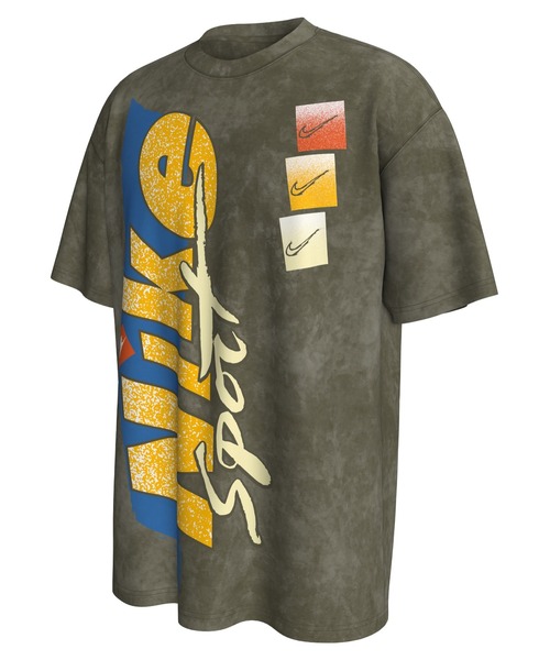 NIKE（ナイキ）の「NIKE/ナイキ NSWOCM90VINTAGES/STｼｬﾂ（Tシャツ/カットソー・レディース・ブラウン/チャコールグレー/グレー・L/M/XL/S）」の5枚目の写真